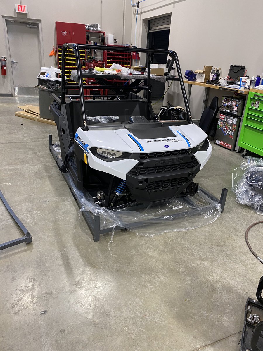 GrapevinePS's tweet image. Get the job done with the new 2021 Polaris Ranger 150 UTV it just hit the showroom floor! #polaris #grapevinepowersports #utv