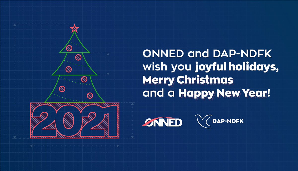 onnedintsec's tweet photo. ONNED and DAP-NDFK wish you joyful holidays, Merry Christmas and a Happy New Year!
@ONNED &amp; @dap_ndfk https://t.co/M7N9gM5sHn