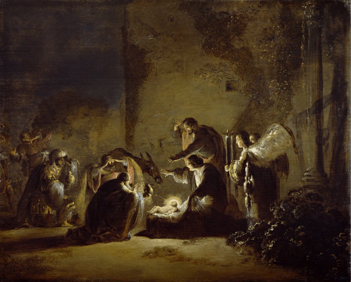 StoMouseio's tweet photo. Leonaert Bramer - The Adoration of the Magi, between 1630 and 1635, Detroit Institute of Arts @DIADetroit
oil on oak panel
#stomouseio #AdorationoftheMagi #Bramer #DIA https://t.co/1G4tMPOaD7