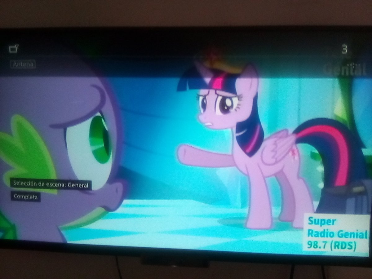 TeleGenial_TV's tweet photo. Empezó la programación sorpresa de tele genial
#bromy #mlp #mylittlepony #mlpfim equestria girls
Canal 3 analógico v.p.y.c chiguayante https://t.co/YYew8kPzkd