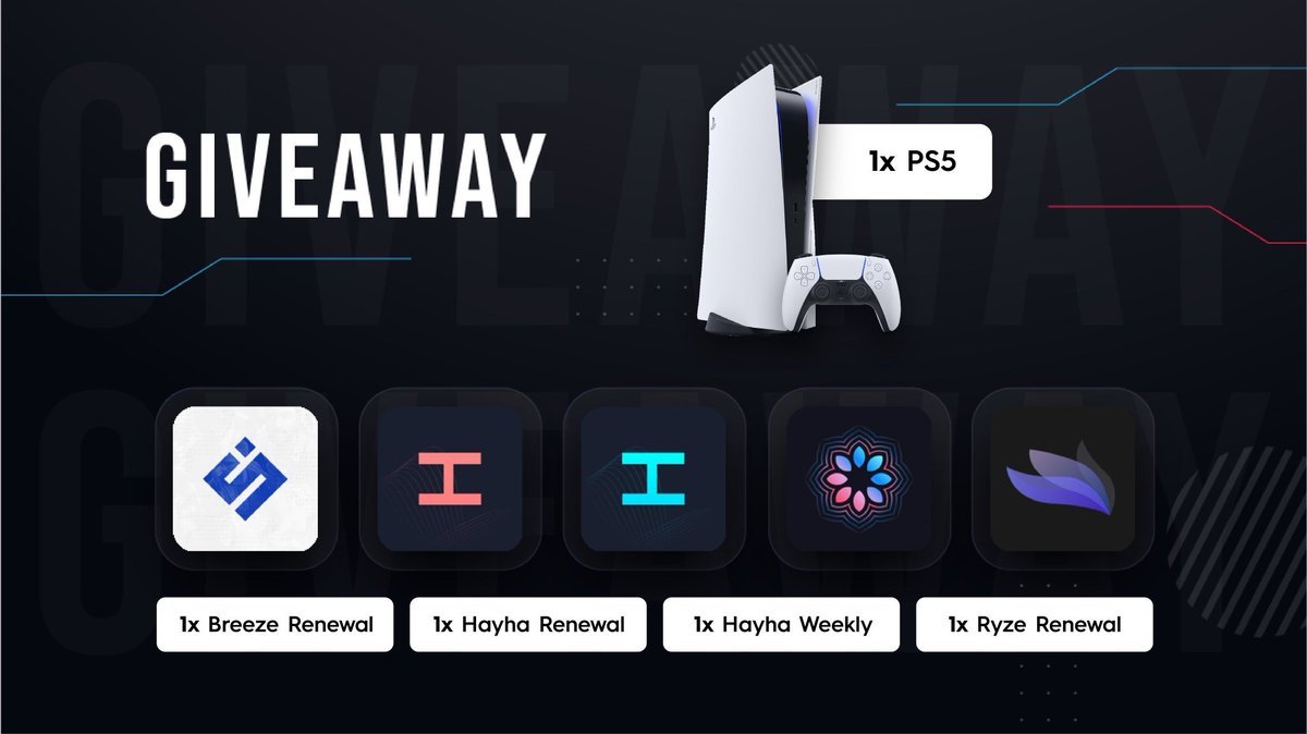 Spiel Times Deals • Price Error & Drop Alerts (@spieltimes) on Twitter photo PS5 HOLIDAY EVENT 🔥
- 1x #PS5 Disc Edition
- 1x Hayha / Breeze Renewal + 1x Hayha Weekly
TO ENTER:
1. Follow <a href="/spieltimes/">Spiel Times Deals • Drops, Restocks, Price Errors</a>, <a href="/HayhaBots/">Hayha Bots</a>, <a href="/BreezeAIO/">Breeze</a>, @RyzeIO, & @HayhaProxies
2. Like & RT
Winner announcement in 48 hours!
Good Luck & Merry Christmas 🎄🎅 PS5 HOLIDAY EVENT 🔥
- 1x #PS5 Disc Edition
- 1x Hayha / Breeze Renewal + 1x Hayha Weekly
TO ENTER:
1. Follow <a href="/spieltimes/">Spiel Times Deals • Drops, Restocks, Price Errors</a>, <a href="/HayhaBots/">Hayha Bots</a>, <a href="/BreezeAIO/">Breeze</a>, @RyzeIO, & @HayhaProxies
2. Like & RT
Winner announcement in 48 hours!
Good Luck & Merry Christmas 🎄🎅