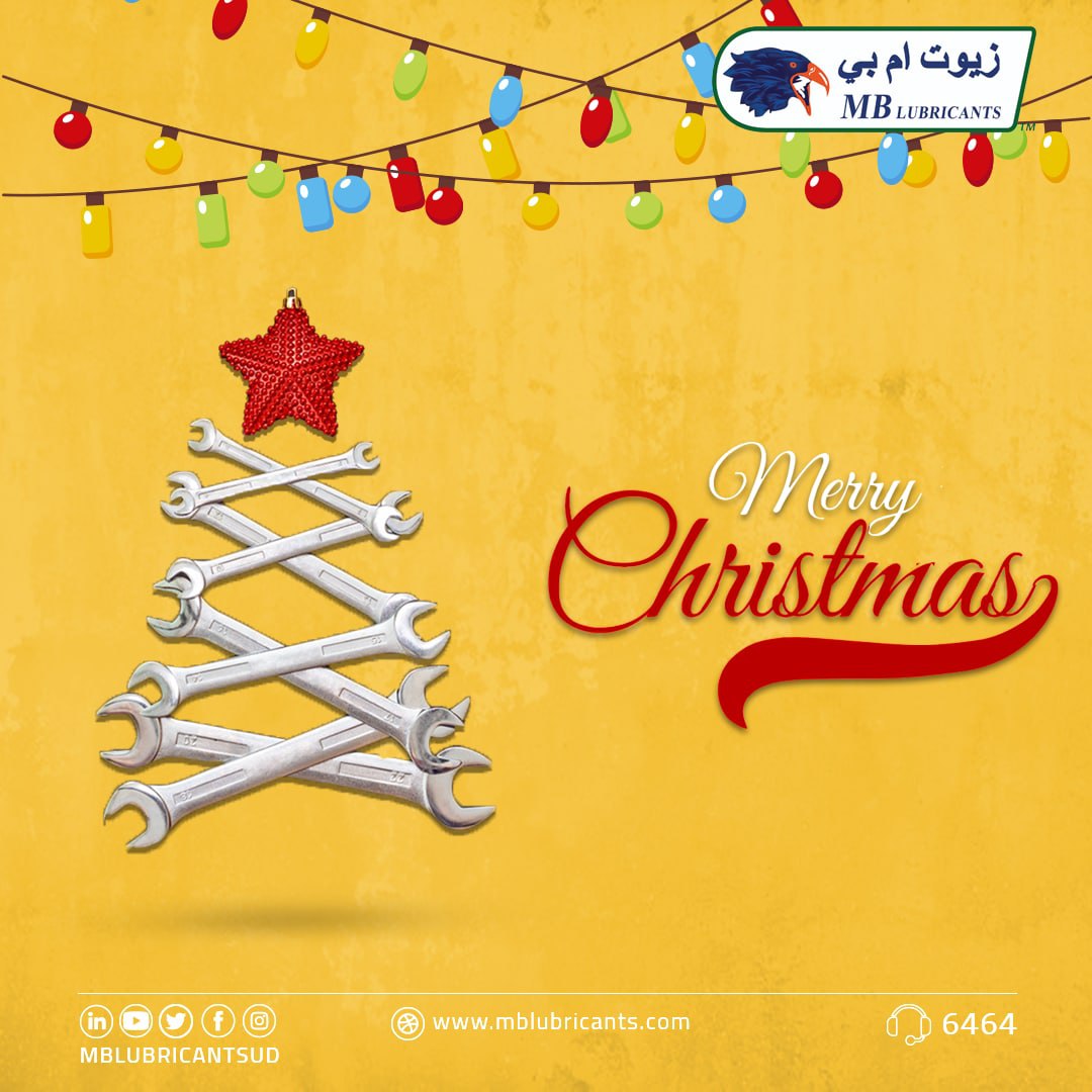 mblubricantsud's tweet photo. Marry Christmas 🎄🎁🎃
May this Christmas fill your life with new hope, positivity, joy and bliss.
MBLUBRICANT No1
📞6464
🌐https://t.co/nKXsDUEf2H
#carphotography #sudanecar #helloseptember #carstips #engineeringlife #Marry #Christmas
#Christmas2020 https://t.co/hMHI9KSGuW