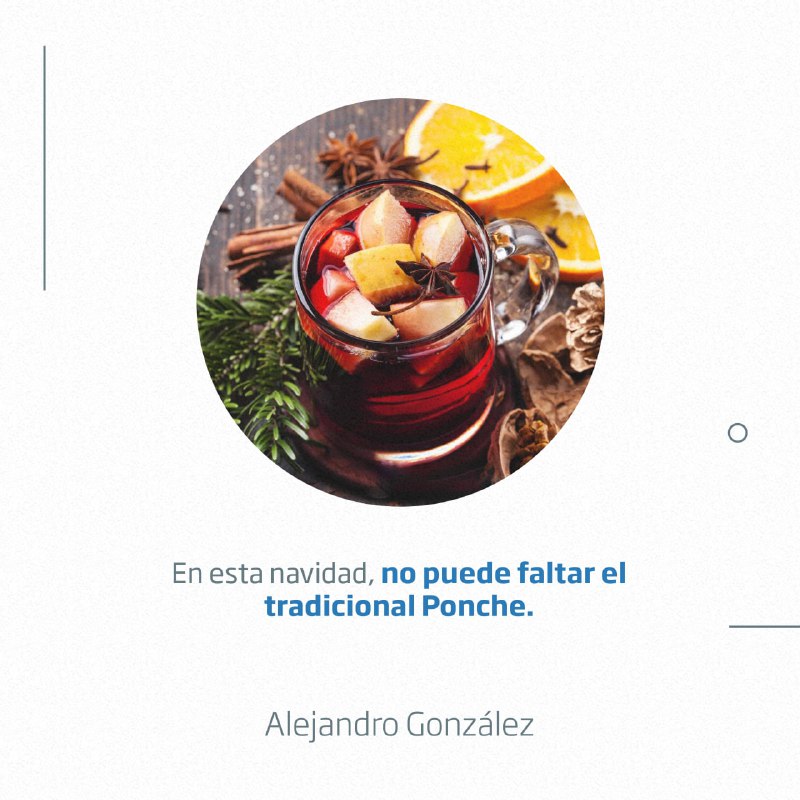Amigos, compartan sus recetas y en especial, cuál es el ingrediente que creen que no debe faltar al momento de preparar el Ponche. ¡Feliz Navidad! #QuédateEnCasa