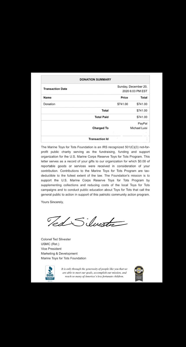 Thank you to everyone who donated to our co-sponsored fundraiser with <a href="/shuDPhiE/">DPhiE at Seton Hall</a> , in which we collected monetary donations for Toys for Tots. We were able to raise a combined total of $741.00! Your donations truly made an impact on children in need this holiday season. #Christmas