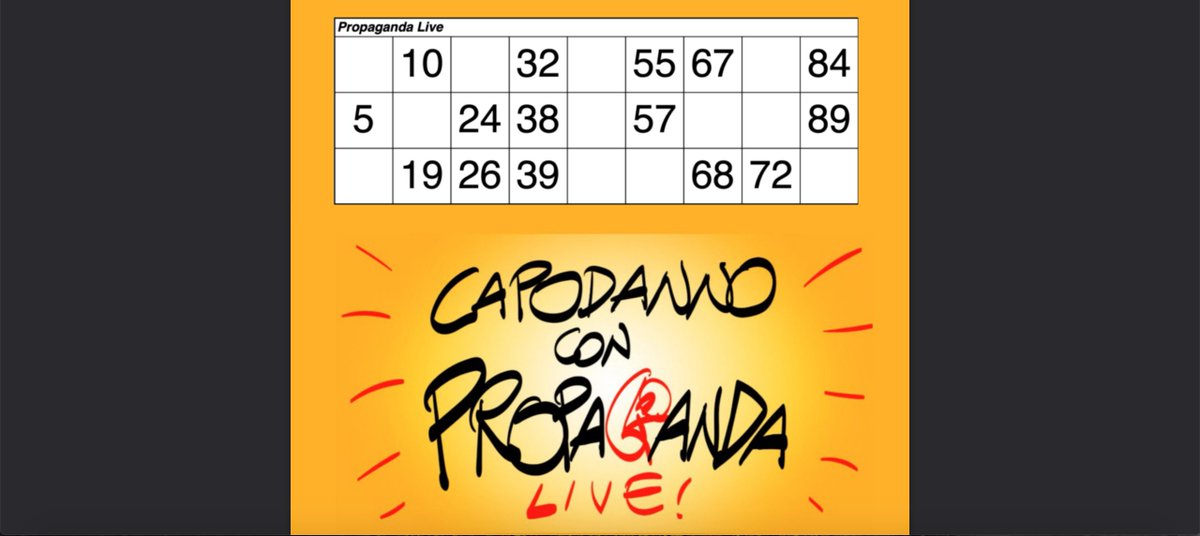 LuciTravi's tweet photo. Ansia da prestazione a mille 🤞🤞🤞
#propagandatombola #propagandalive https://t.co/RnzEwERalR