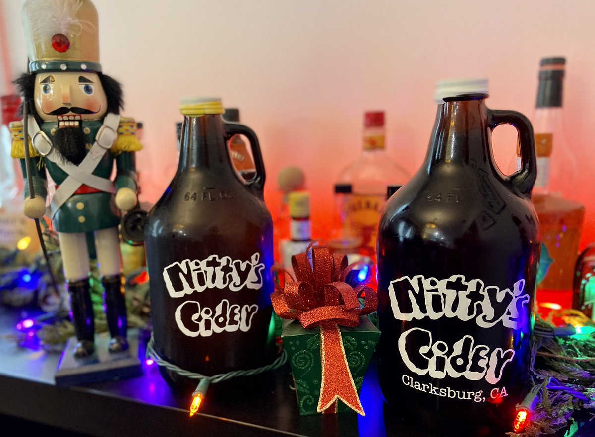 kfippin's tweet photo. Whoa, Santa just dropped off some @NittysCider!! 

What a dope surprise! https://t.co/xwaglHJv1f