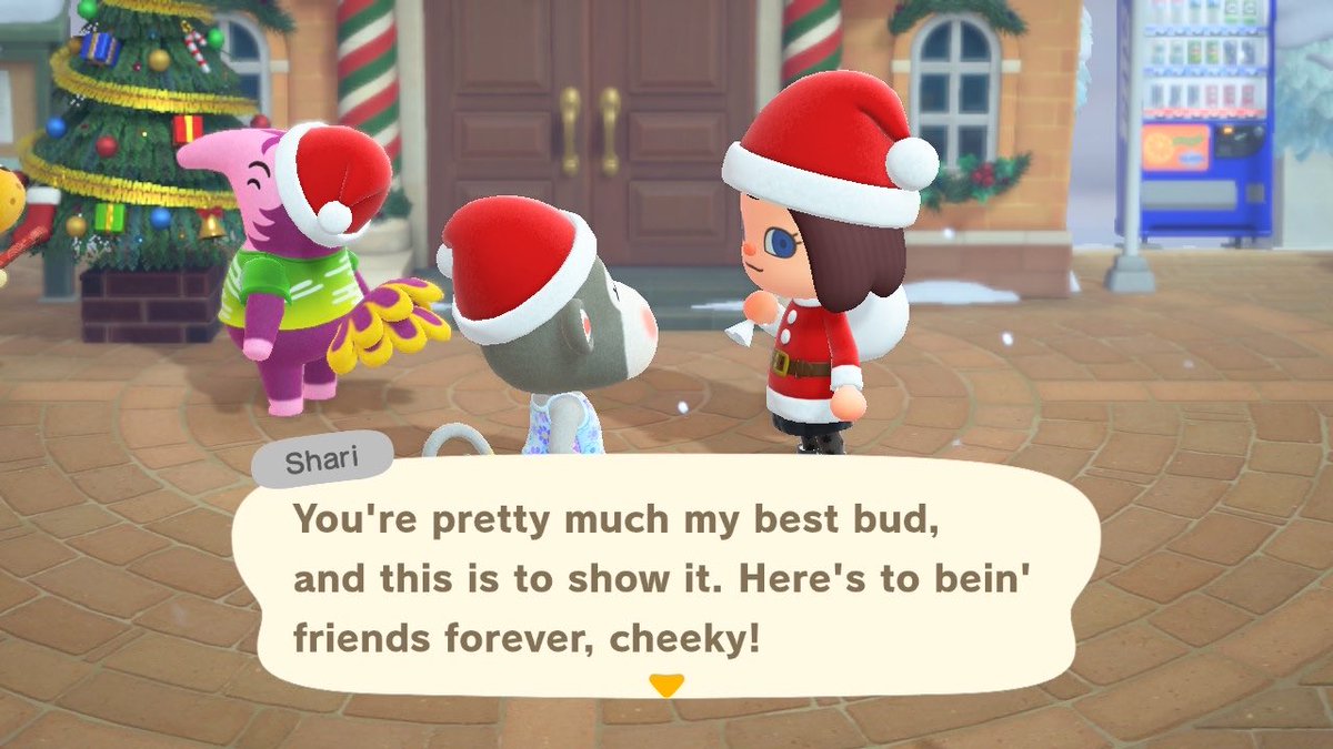 simtrippy1's tweet photo. The best part of Toy Day 💕 #Shari #ACNH https://t.co/csaolOp6Xz
