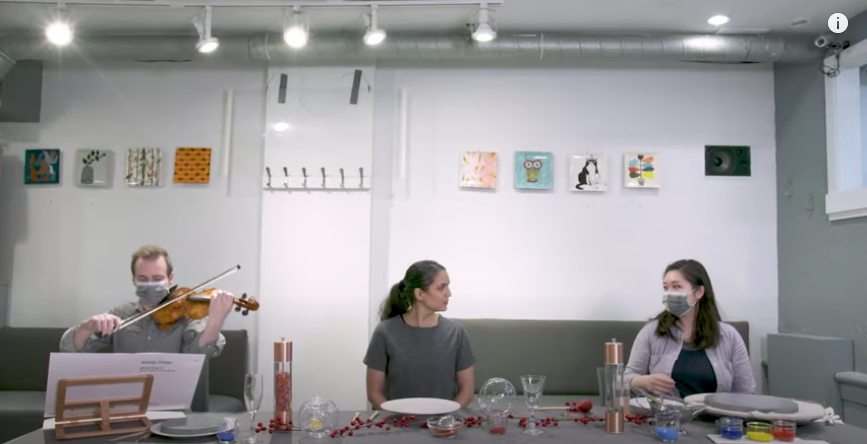 Our short Christmas concert for you! from <a href="/avery_zhao/">Avery Zhao</a> and I - interpreting #kneeplay2 by #philipglass! youtu.be/yGZwzCFnmTs