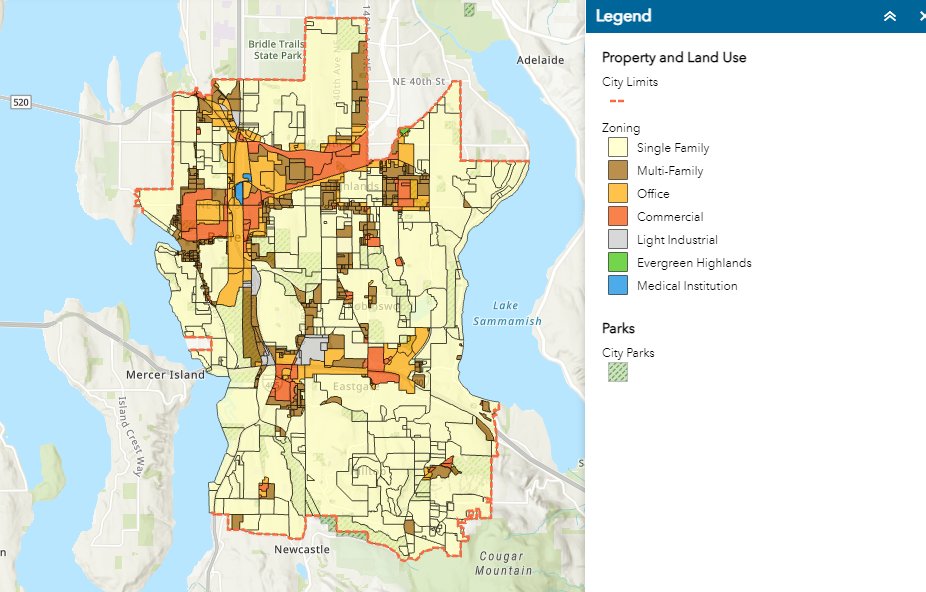 70% of Bellevue is zoned for single family housing