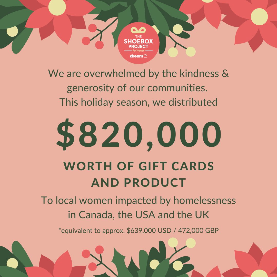 shoeboxcanada's tweet image. We are so grateful!! Thank you so much to every supporter, volunteer and donor. Happy holidays! 🎉🥰🎄