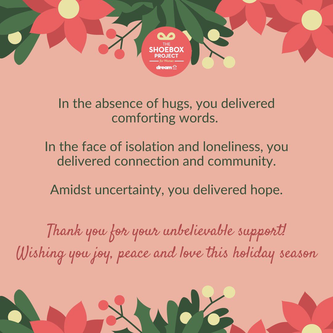 shoeboxcanada's tweet image. We are so grateful!! Thank you so much to every supporter, volunteer and donor. Happy holidays! 🎉🥰🎄