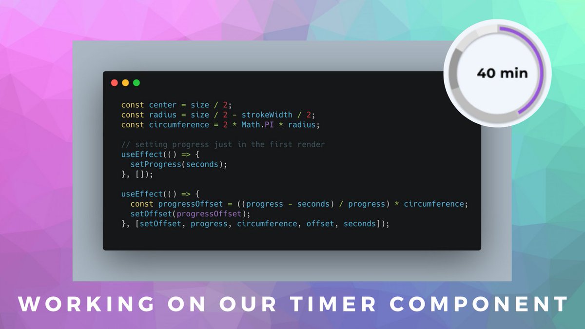 CollabWebApp's tweet image. A circular progress bar animation will display the countdown as users place their votes.  Here is a snippet of @fabian_carlos_ &apos;s code that aligns the animation with the seconds counting down.