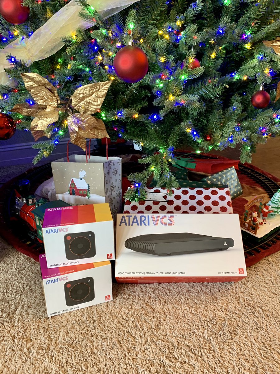 salvago's tweet photo. @TheAtari_VCS What a Christmas gift!! Long time coming and finally here! Time to hook it up!!! https://t.co/vNbmD8aH0C