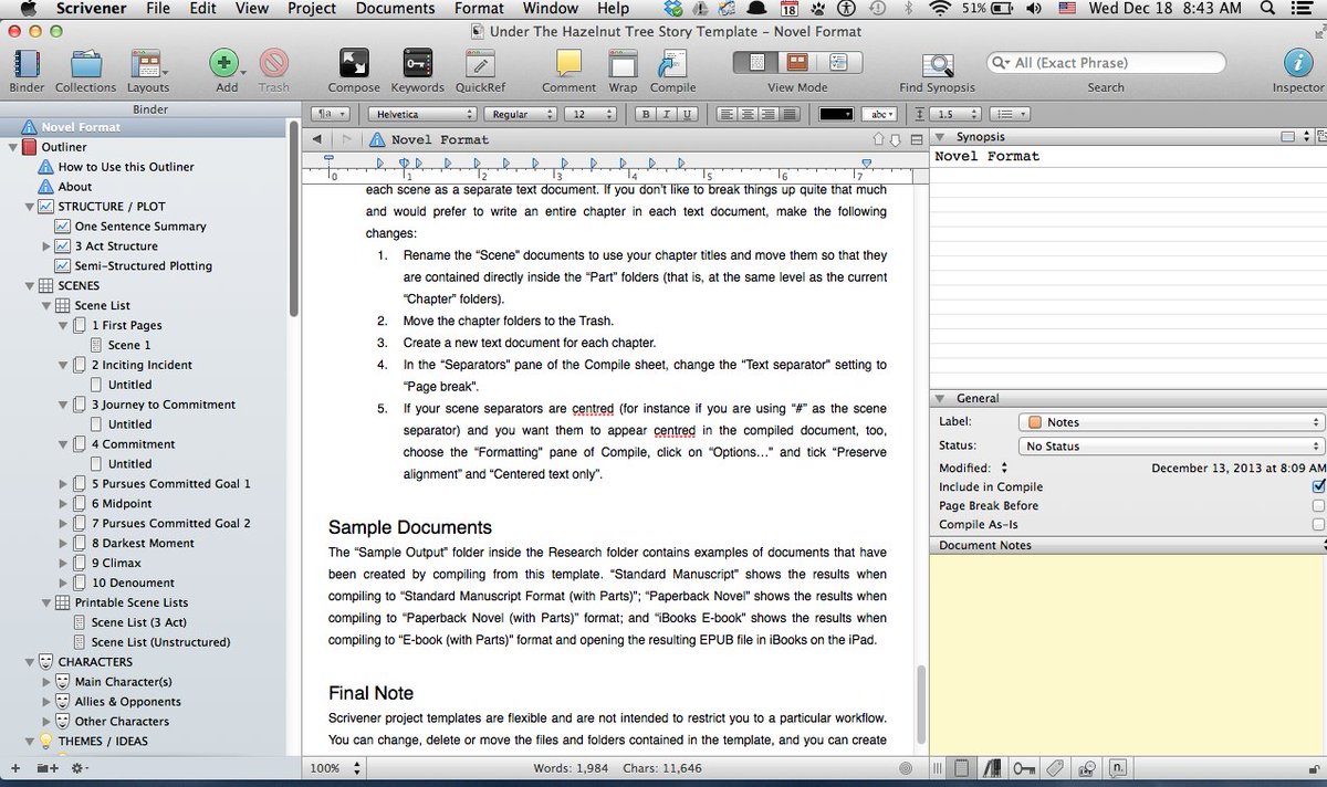 If you’re writing anything more complex than a short story then you should look into scrivener or other word processer alternatives to MS word. Something that let's you move around various files like pic related.