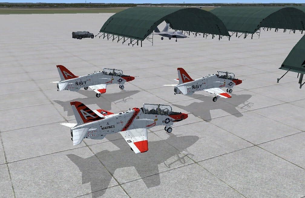 FLOANVirtual's tweet photo. #IntermediateFlightTraining β Vuelo de adiestramiento de nuestra #NovenaEscuadrillaVirtual πͺπΈ con el reactor biplaza McDonnell Douglas #T45C "Goshawk" β del #TW1 & #VT9 en #NASMeridian (KNMM - Mississippi) πΊπΈ https://t.co/ZulMPaBmJv https://t.co/XRLK3btHO4