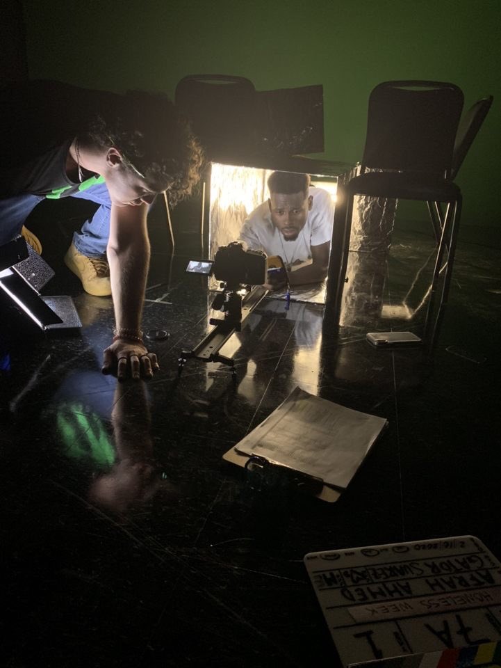 mcelaneyart's tweet photo. behind the scenes of #HomelessWeek episode 4! this one was hard to figure out and I’m so happy with the finished product, thanks so much to the rest of the art department for working so hard on this https://t.co/LQ66tvcbt3 https://t.co/zw885DL9Z4