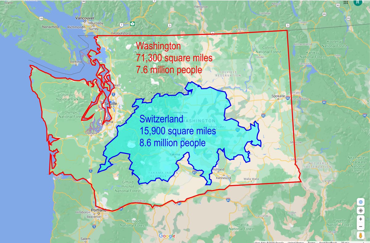 Want to know why we need serious teeth to the Growth Management Act? So we can actually build some damn housing and stop spreading people out with dumb op eds about how Washington needs 4 new cities just to handle 1 million new people. It's absurd, we have space in our cities