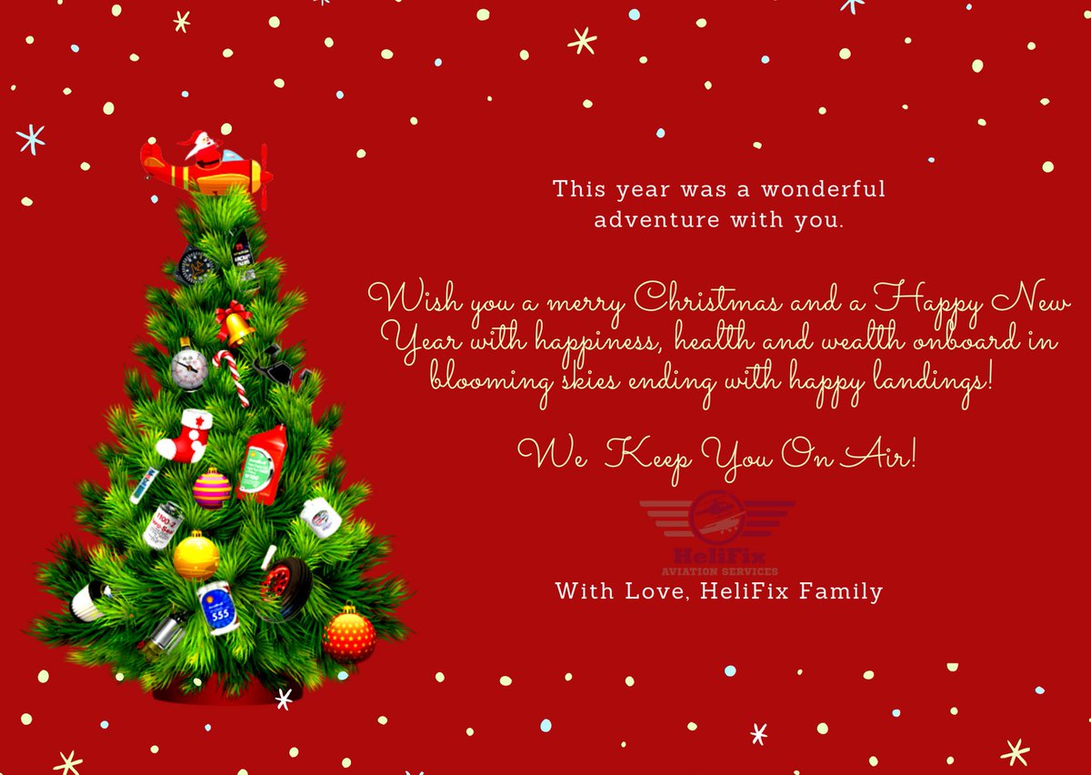 HelifixSL's tweet photo. 🎄❄️ Greetings From HeliFix Family!🎄☃️

🚁🛫🎄WE KEEP YOU ON AIR! 🎄🛫🚁

#Christmas2020 #aviation #aircraft #cessna #helicopter #aviationlovers #AviationSriLanka #twinotter #seasongreetings #christmaseve #christmaswishes #aviationdaily #AviationIndustry https://t.co/XxzGFNDvbU