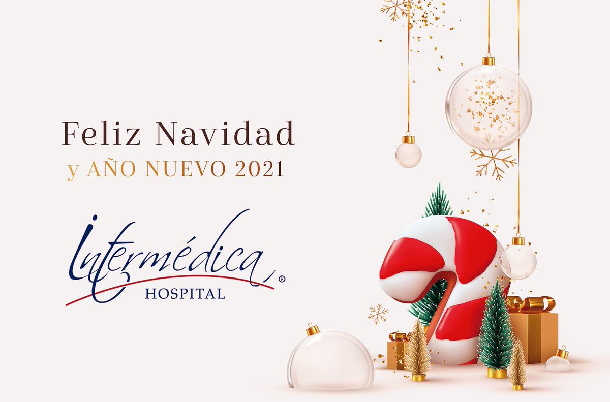intermedicaMA's tweet photo. Deseando para todos paz, amor y sobretodo salud. Feliz Navidad y Año Nuevo 2021. https://t.co/DZ9Q2z9STn