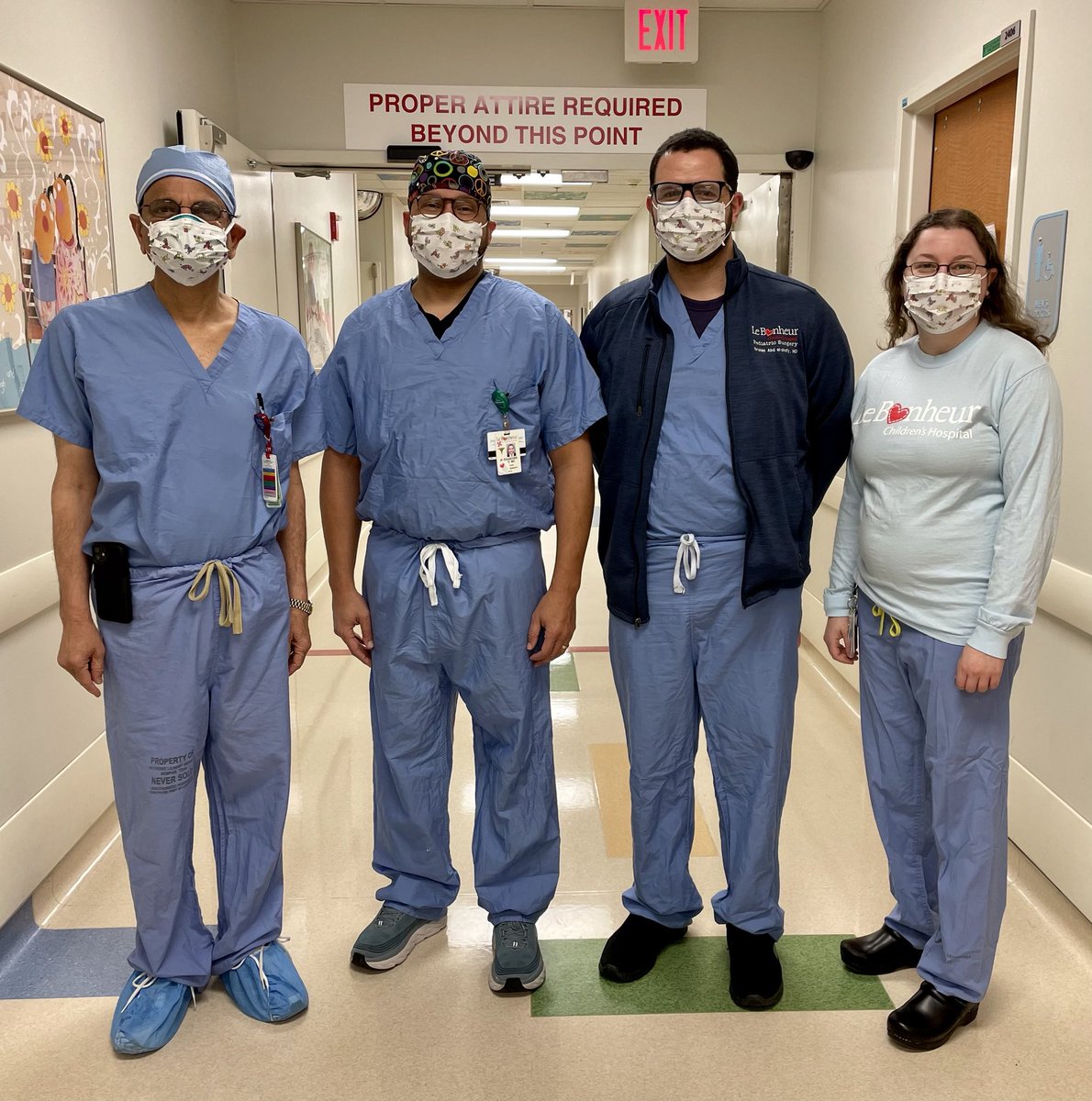 alexfelizmd's tweet photo. I have a good one for you…A Muslim Hindu Jew and a Catholic walk into a children’s hospital. 

Privilege to take care of the children. Happy holidays.  #unity #Peace @LeBonheurChild⁩ ⁦@LeBPedSurg⁩ ⁦@ralewit⁩ ⁦@SurgeryUTHSC⁩ https://t.co/C68AG6lAFb