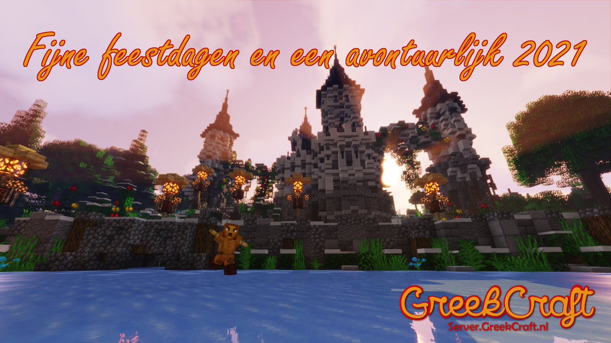 GreekCraft_'s tweet photo. Wij wensen iedereen hele fijne feestdagen en een avontuurlijk 2021! https://t.co/tbMI9d0MtO