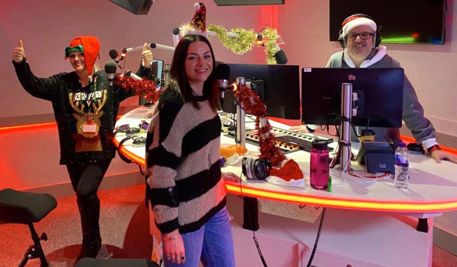 EwenDCameron's tweet photo. From 3pm tomorrow join @Amy__Macdonald @MissCatHarvey & myself for Xmas Day laughs & music.
We’ll keep you entertained while you have your Xmas dinner.
#BleepMachine #TearsOfLaughter #MustListen
🏴Clyde1 / Forth1 / Northsound1 / MFR / RadioBorders / TayFM / WestFM🏴 https://t.co/R2XqG0LHvj