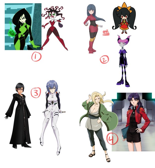 i wanna make crossover pinups of my childhood crushes (some will need 2 be aged up or dropped mayb) BUT PAIRING them is so hard ... plz gimme some suggestions or mayb tell me some of yours 😳😳😳🤲🤲🤲 