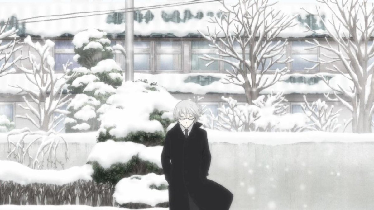 When I first saw Souya I was fascinated by his presence and the atmosphere around him. The image of him silently walking in the middle of a big white field filled with snow was beautiful, it was like everything stopped while he was walking and that made me at awe.