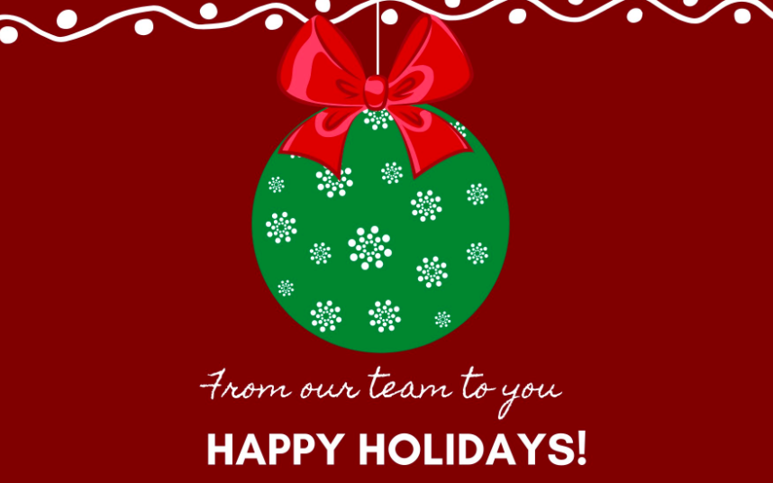 We wish all of our partners, team members, families,  and community a peaceful &amp; happy holiday season.  We appreciate you and look forward to a safe and successful 2021 #HappyHolidays