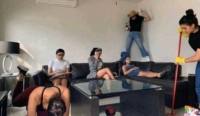 karantina da yaşayan bütün kişiliklerim: