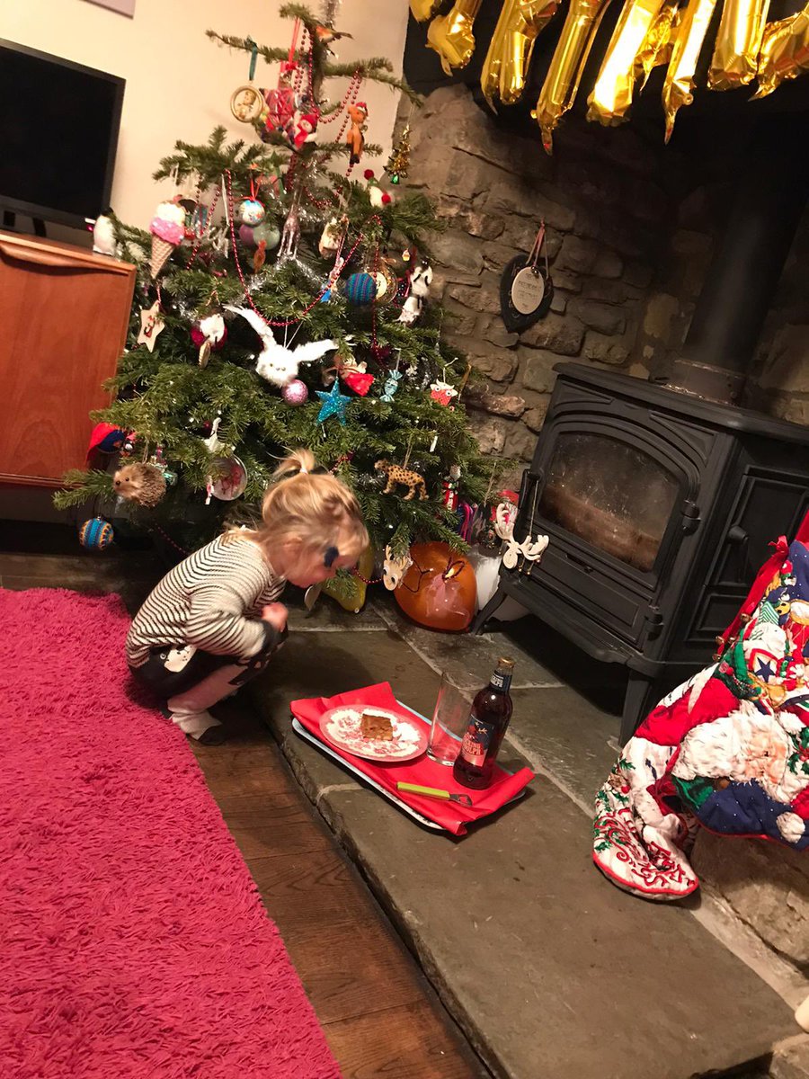 jinglesmclovin's tweet photo. Beer and blondie both chosen by Iris. Hope Father Christmas enjoys #RockingRudolph by @greeneking #beer #substantialmeal #ChristmasEve https://t.co/Ntx7kJfisP