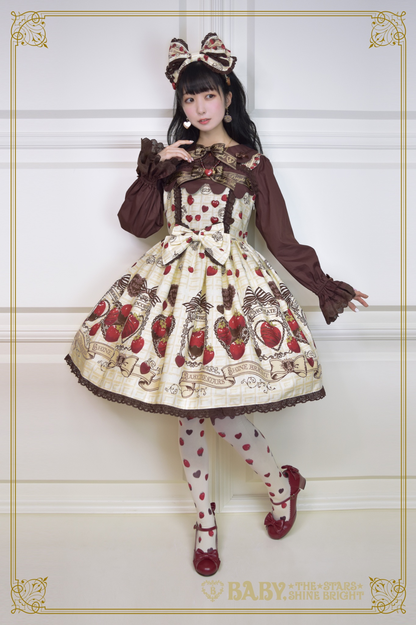 Strawberry Loves Chocolateジャンパースカート seven-health.com