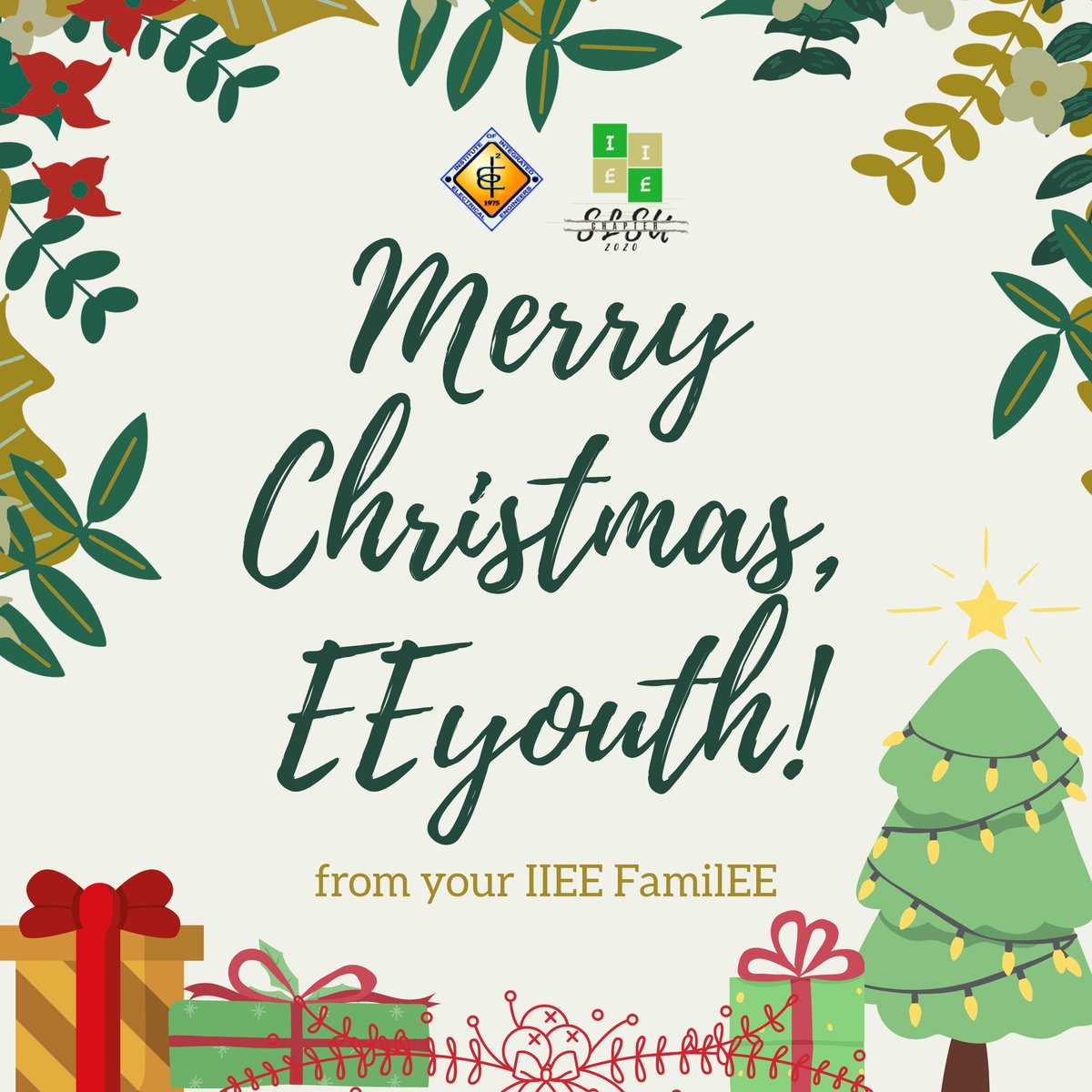 SLSUIIEESC's tweet photo. May your Christmas sparkle with moments of love, laughter and goodwill. May this Christmas season end the present year on a cheerful note and make way for a fresh and bright New Year. 🎇 https://t.co/kDFT1DMhS4