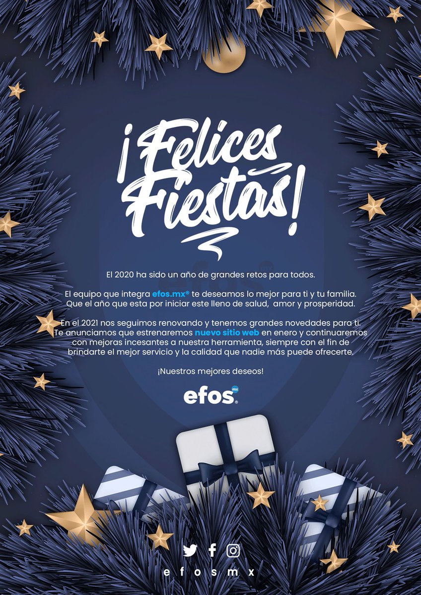 efosmx's tweet photo. ¡Que sea una Navidad llena de amor, luz y esperanza!

#FelicesFiestas #EFOS #efosmx #tuguardian https://t.co/3LXlrRVlYG