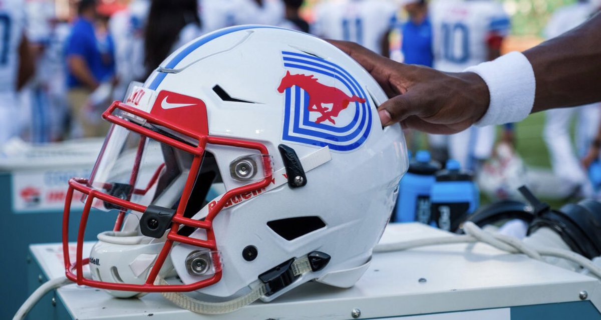 Bal0utD's tweet photo. Blessed To Receive My 2nd Offer From Southern Methodist University🔴🔵!! #PonyUp 🐎 #LLBABYJ❤️ https://t.co/U6yu2E4Ik6