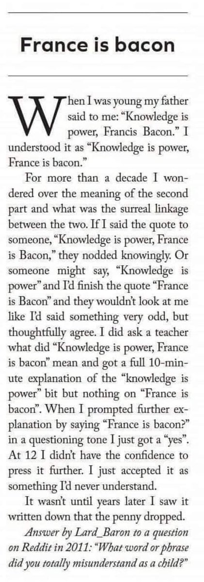 Gallia est omnis divisa in partes tres - pork, ham and bacon.