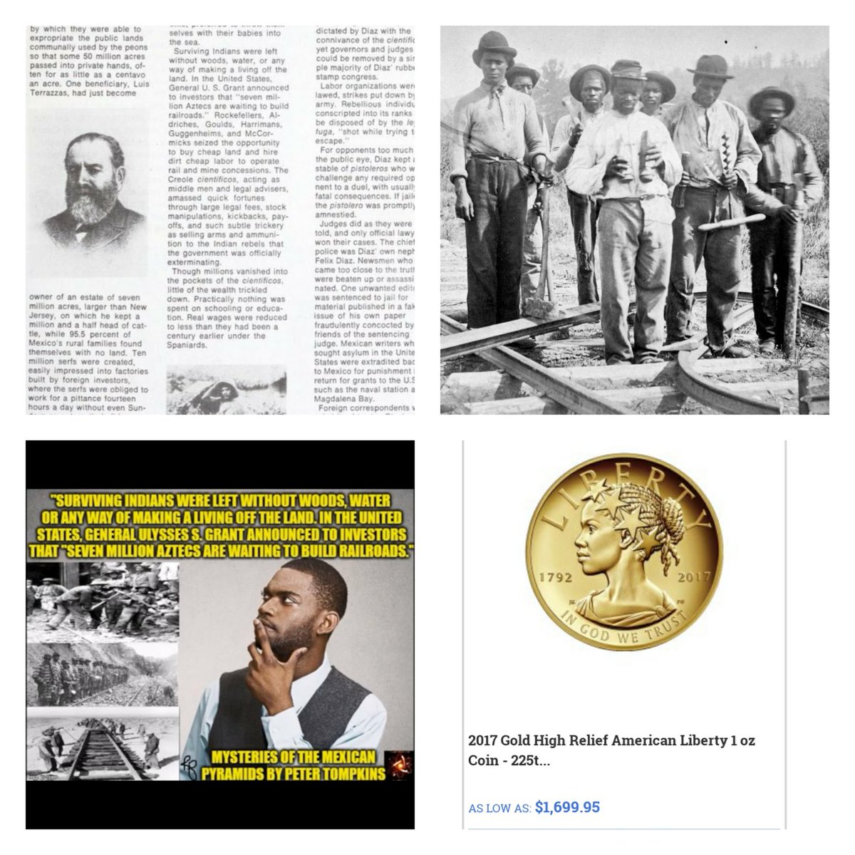 One way or another however the Aztecs/ dark mexicans (or at least alot of them) found there way north and mixed with the northern moors, hence why you have aztec/mayan features with beards. A trait not usually found among them.