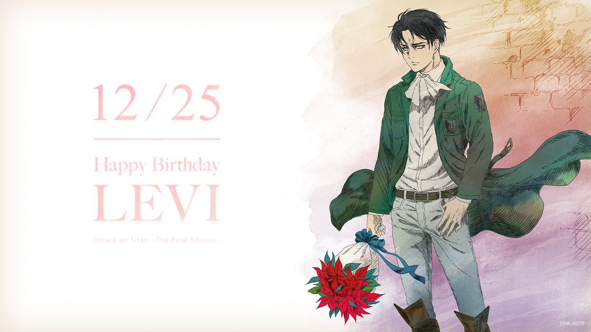 Attack on Titan Wiki on Twitter: birthday Levi from Mappa Levi's merch: https://t.co/cH9M8fViA3" / Twitter