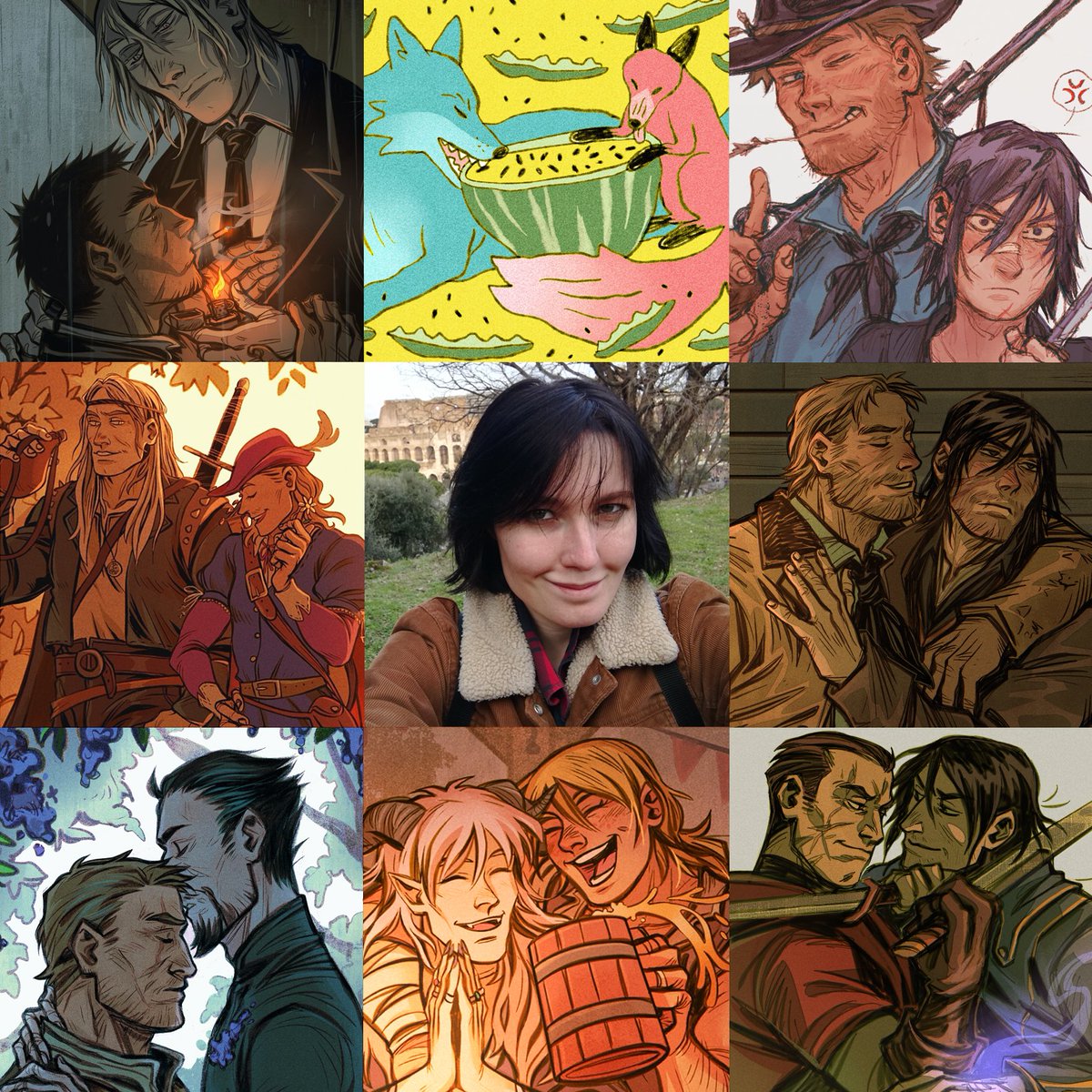 больше всего за этот год у меня было парочек #artvsartist2020 