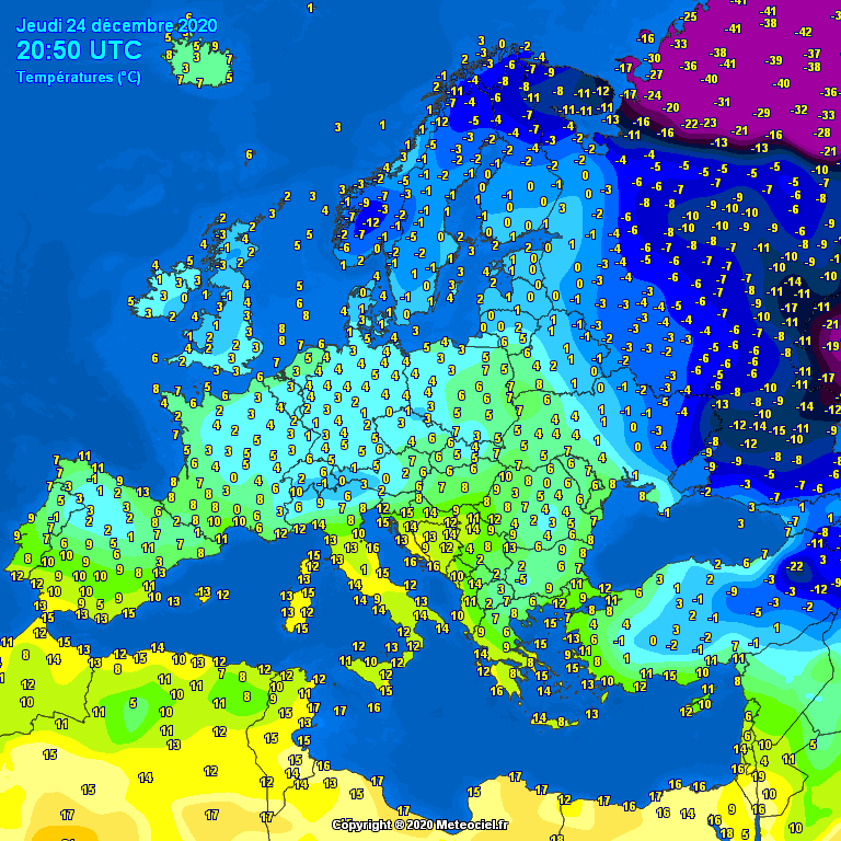 Europe_wx's tweet photo. Latest update of Europe pressure patterns and front (synoptic map), satellite image, temperatures and lightning activity https://t.co/UMmINVxRoK