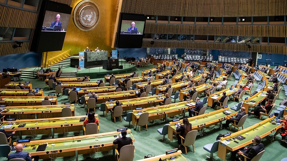 AJEnglish's tweet photo. Israel most condemned country by UN in 2020 – three times more than other nations https://t.co/4W9hPBa2Gp https://t.co/MTquvdZY5p