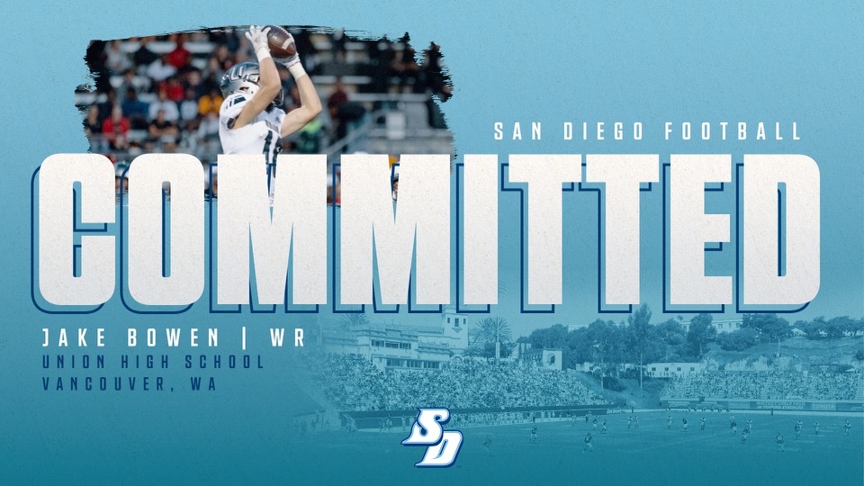 _jakebbowen's tweet photo. COMMITTED!! Can’t wait to get to work at the University of San Diego!
#BallinAtTheBeach 
@CoachChapatte @CoachChadSavage @NWBallers1 @BrandonHuffman @RylandSpencer https://t.co/yuTvaIO2CP