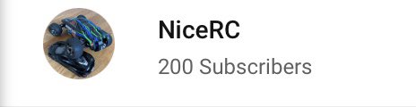 NiceRC_YT's tweet photo. Thank you everyone 200 friends* 😀  Another milestone reached 📈 https://t.co/SetTdiagKS
