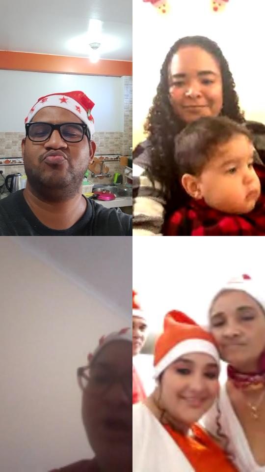 We are thousands miles away, but we still wanted to be together. Some in Italy, others in Prague, me in Lima, Peru and the whole chunk between Miami, FL and Trinidad, Cuba. I simply love my family https://t.co/j3JUM6gRUv