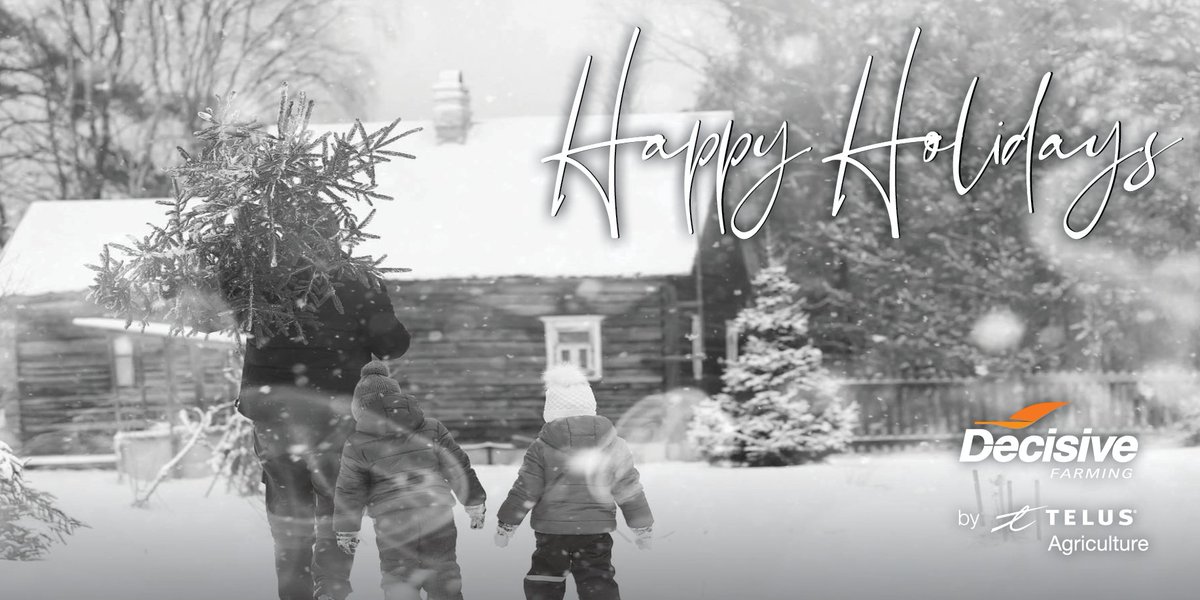 Happy Holidays from your friends at Decisive Farming!