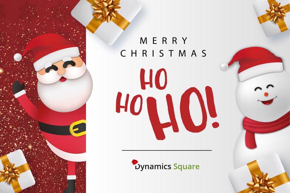 Dynamics Square wishes you Merry Christmas and Happy Holidays.
#MerryChristmas #Christmas2020 #HappyHolidays #Xmas
