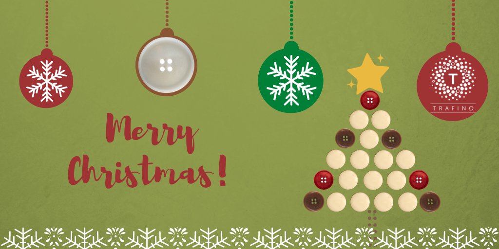 TrafinoOfficial's tweet photo. Merry Christmas! Receive the best wishes from all of us who make TRAFINO S.A.
--
Feliz Navidad! Recibe los mejores deseos de todos quienes hacemos TRAFINO S.A.
#MerryChristmas #Taguabuttons #Trafino https://t.co/pUsqmUeyuv