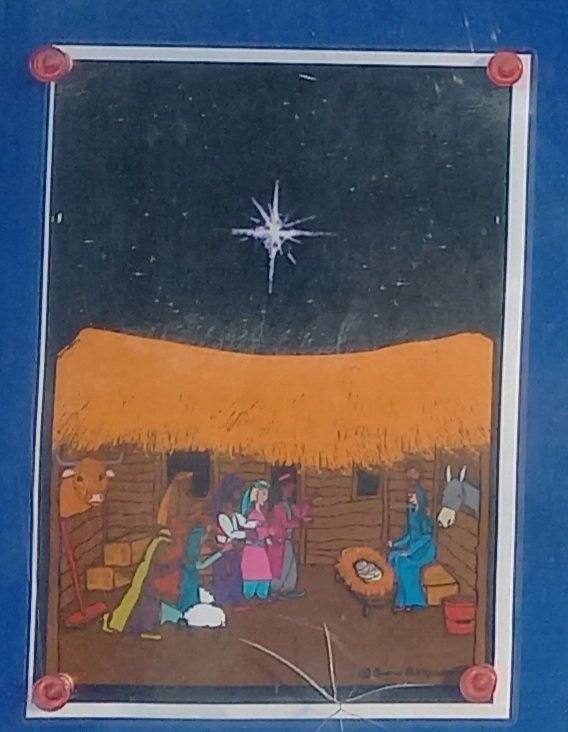 3parishes's tweet photo. #CountingdowntoChristmas
#noticeboardministry
#comfortandjoy
@churchofengland 
@ekphillipsart 
@revdhannah
@3parishes
@CofEGuildford
@churchofengland
 “and she gave birth to her firstborn, a son. She wrapped him in cloths and placed him in a manger” https://t.co/yMPxkBvGuL