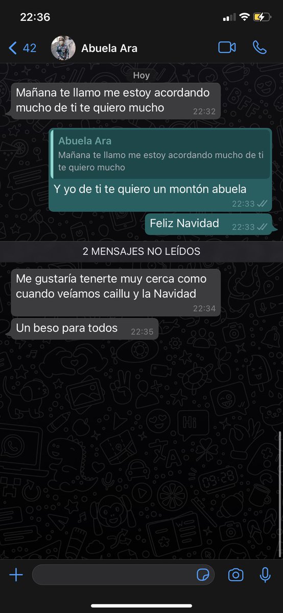 Una Navidad a través de un cristal