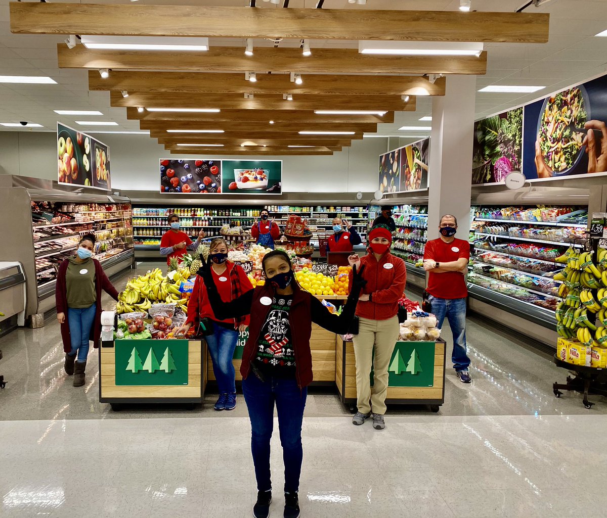 Happy Holidays from the F&amp;B team at 1854 ! Super thankful for this team !